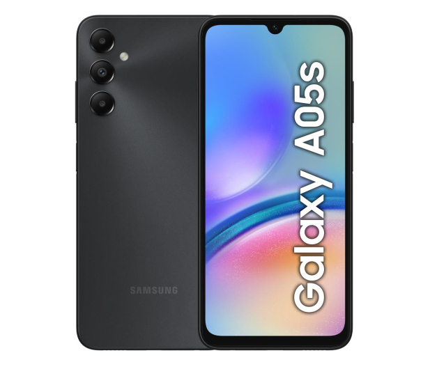 SAMSUNG Galaxy A05s 4/64GB Czarny (A057G) - 1275905 - zdjęcie